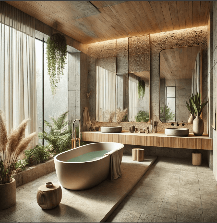 Organik Müasir — Hamam Tualet 1