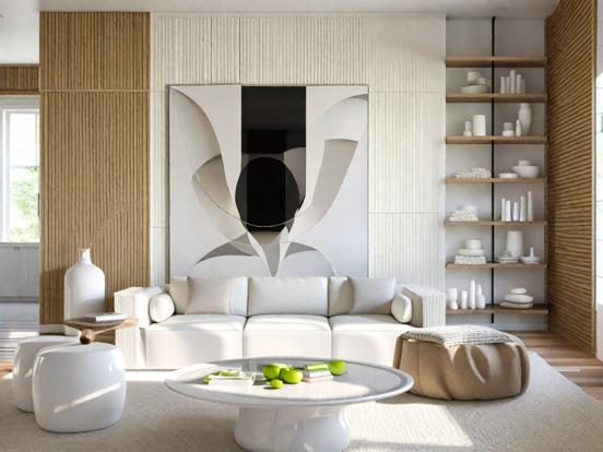 Organik Müasir — Qonaq otağı 1