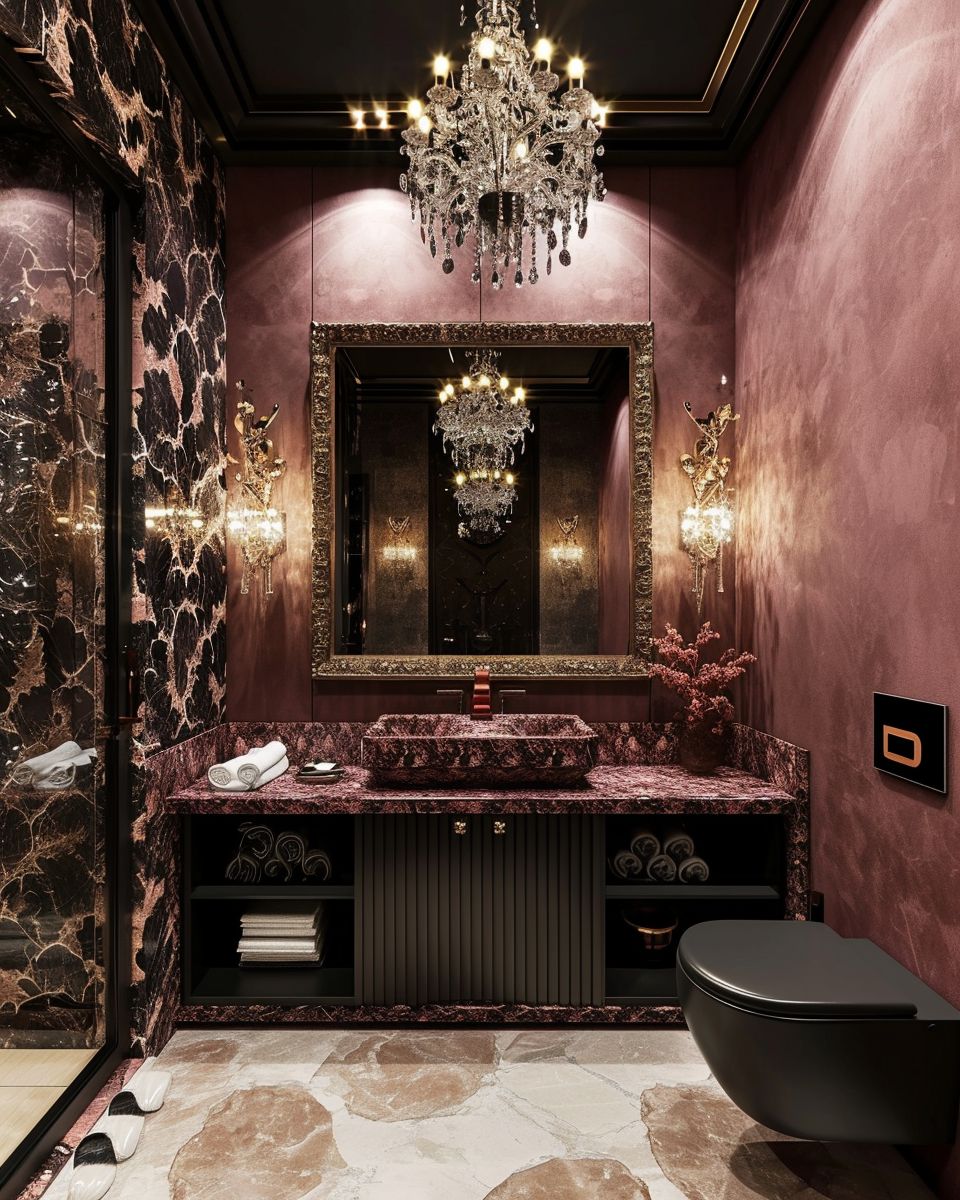 Şərq motivləri (Oriental) — Hamam Tualet 7