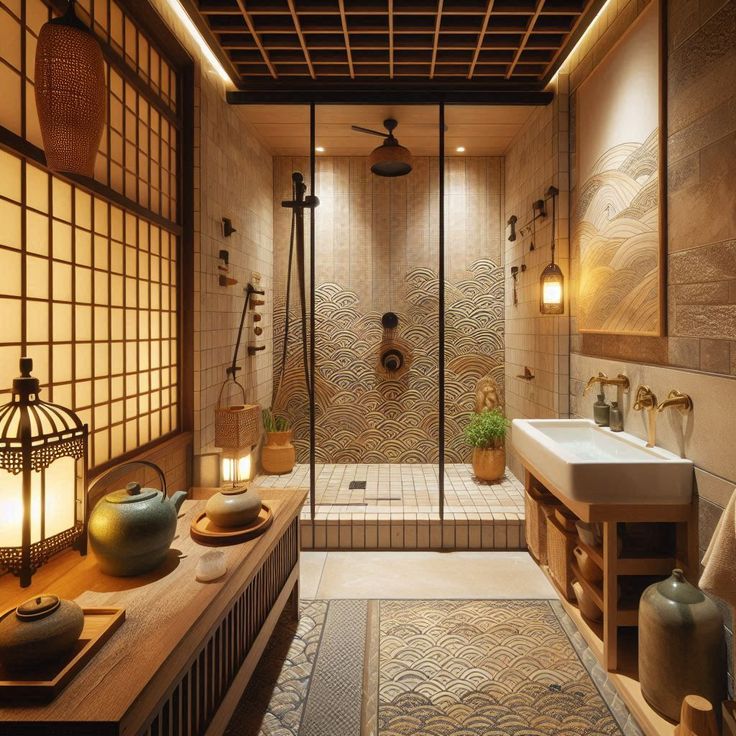 Şərq motivləri (Oriental) — Hamam Tualet 8