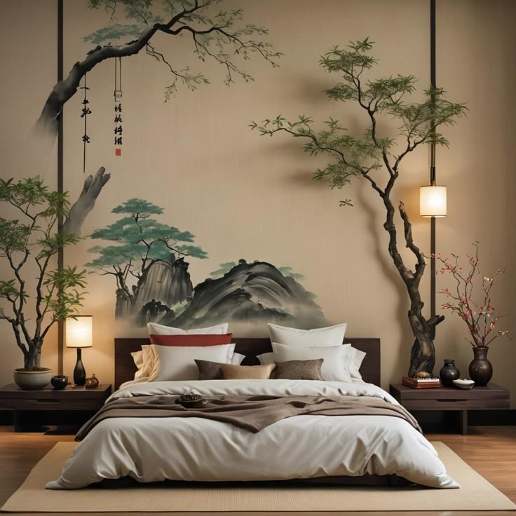 Şərq motivləri (Oriental) — Yataq otağı 1