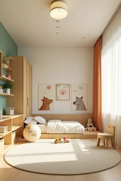 Şərq motivləri (Oriental) — Uşaq otağı 4