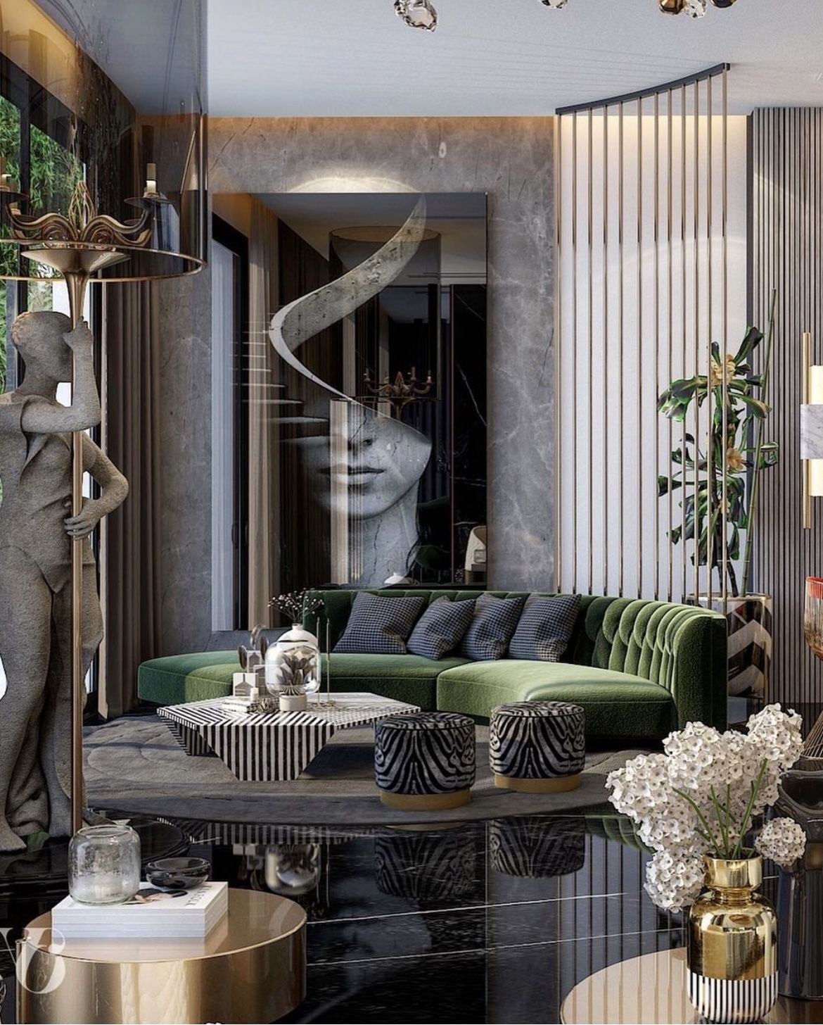 Şərq motivləri (Oriental) — Qonaq otağı 10