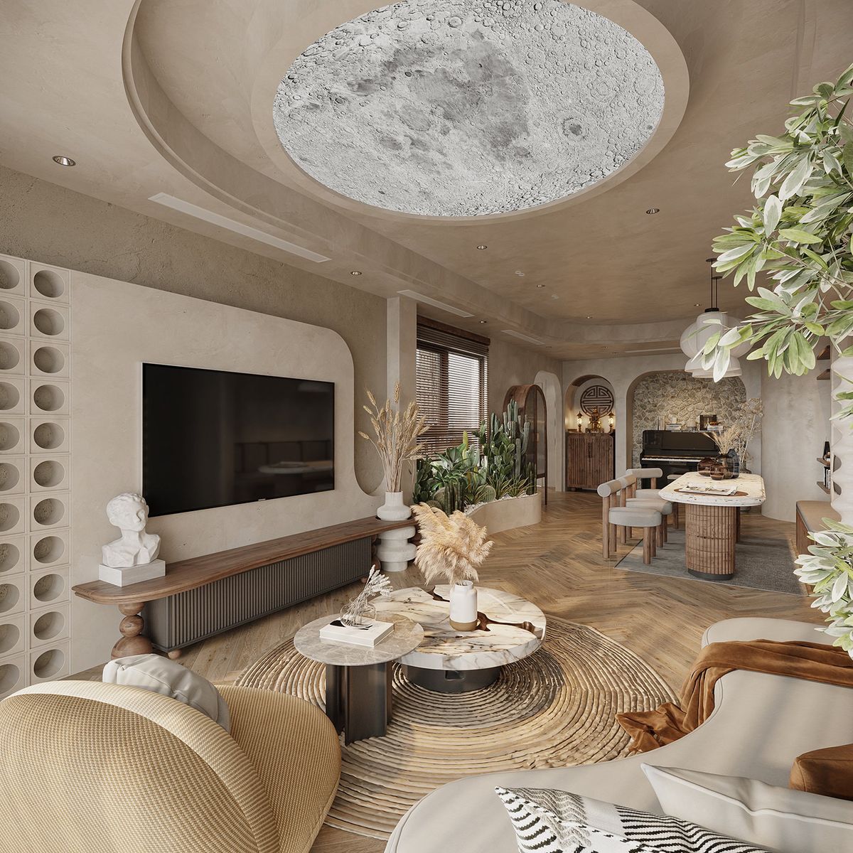 Şərq motivləri (Oriental) — Qonaq otağı 5