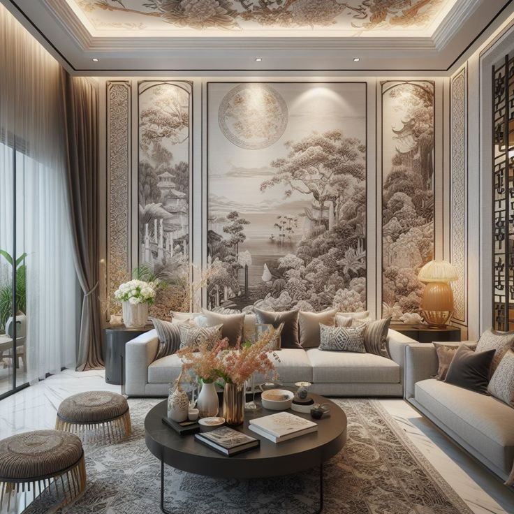 Şərq motivləri (Oriental) — Qonaq otağı 7