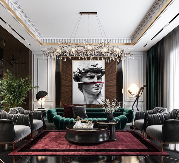 Şərq motivləri (Oriental) — Qonaq otağı 9