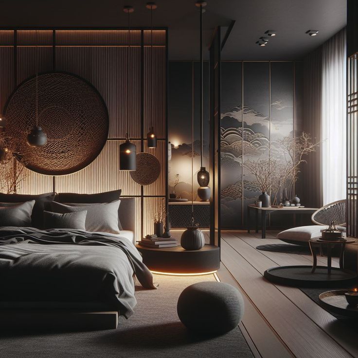 Rustik — Yataq otağı 9